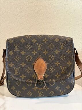 Louis Vuitton GM Saint Cloud Brown Monogram Crossbody
Bag